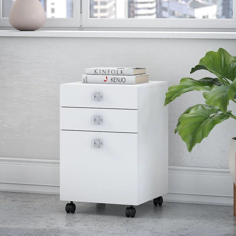 Echo 3 Drawer Mobile File Cabinet by Bush Business Furniture