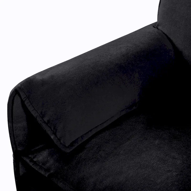 Chenille Accent Sofa Chair with Oversized Armchairs and 29.92 Deep Seats (800lb Capacity)