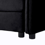 Chenille Accent Sofa Chair with Oversized Armchairs and 29.92 Deep Seats (800lb Capacity)