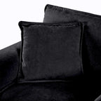 Chenille Accent Sofa Chair with Oversized Armchairs and 29.92 Deep Seats (800lb Capacity)