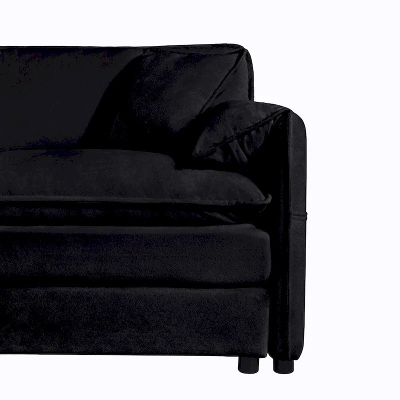 Chenille Accent Sofa Chair with Oversized Armchairs and 29.92 Deep Seats (800lb Capacity)