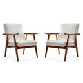 Amber Faux Leather Accent Chair