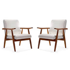 Amber Faux Leather Accent Chair