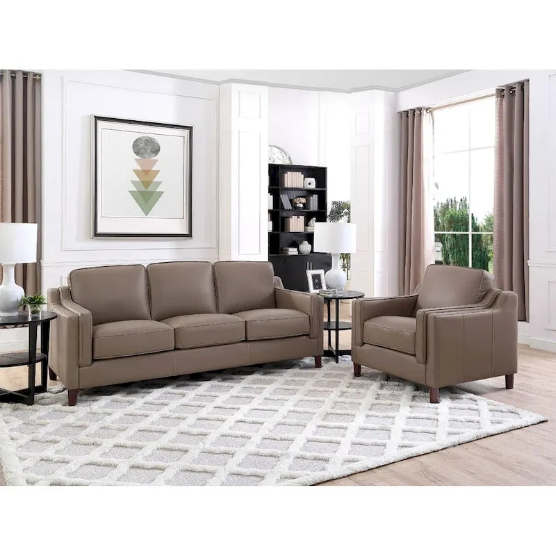 Top Grain Leather Sofa