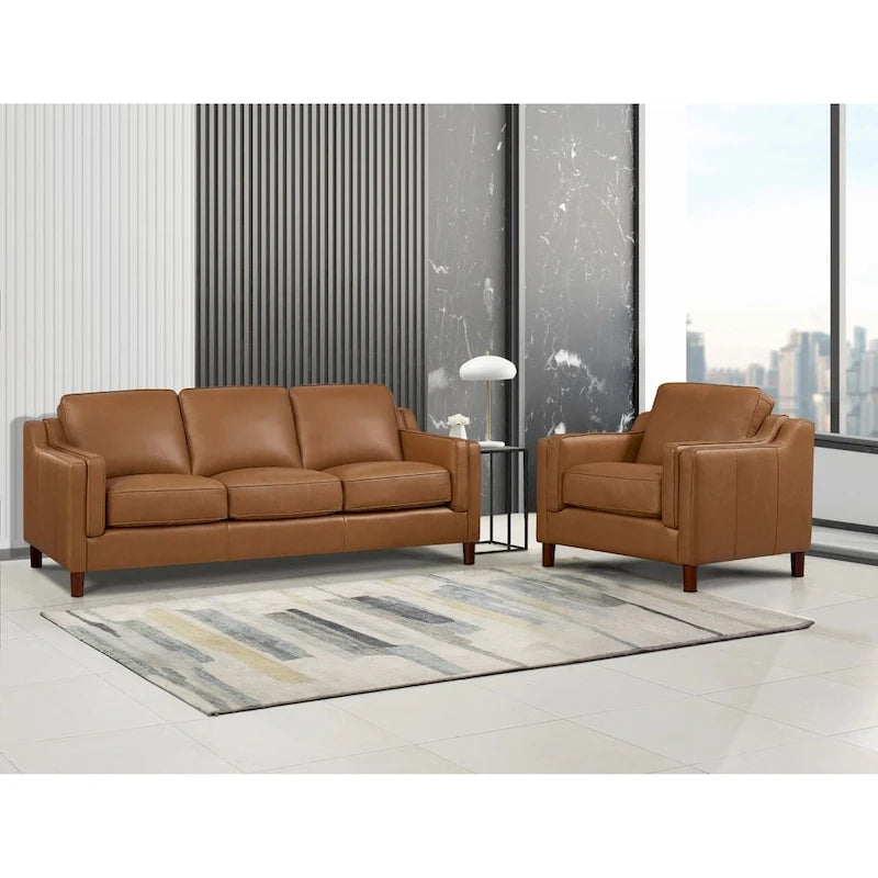 Top Grain Leather Sofa