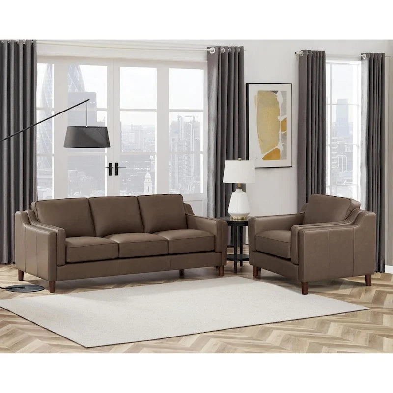 Top Grain Leather Sofa