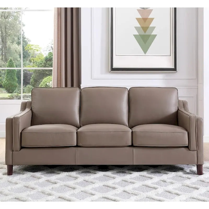 Top Grain Leather Sofa