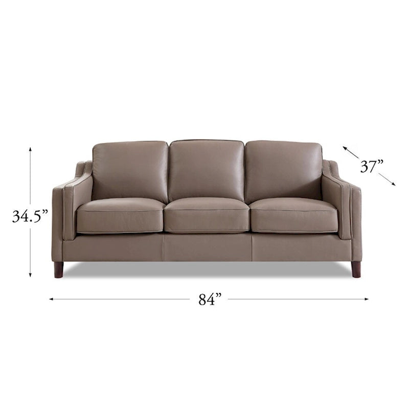 Top Grain Leather Sofa