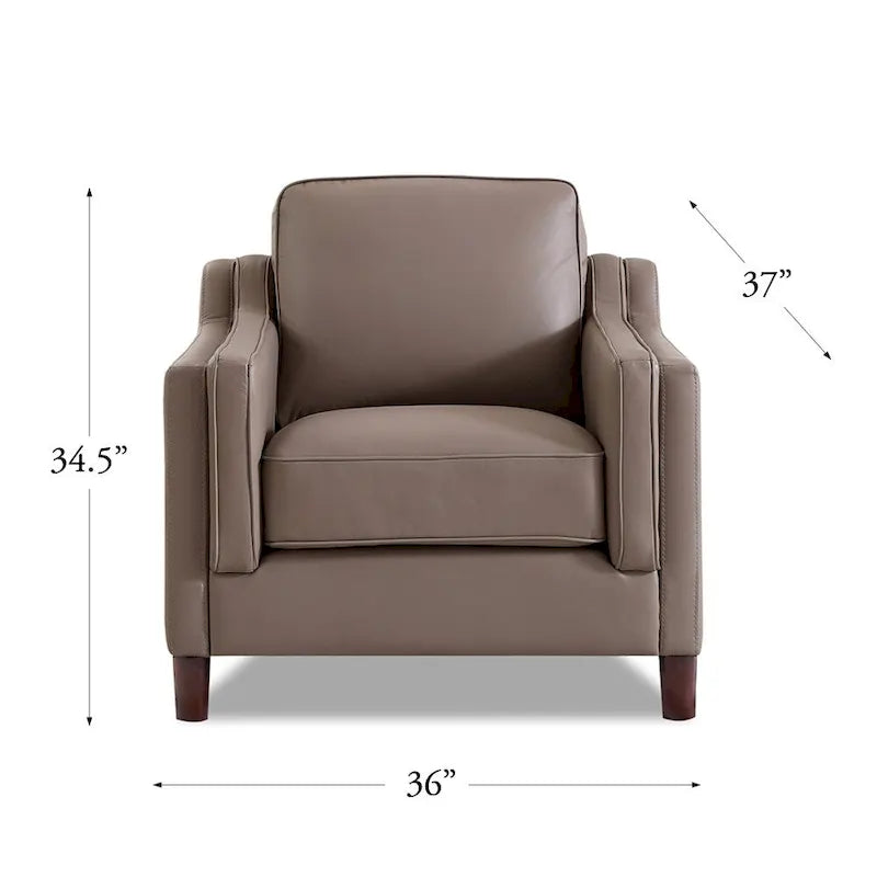 Top Grain Leather Sofa