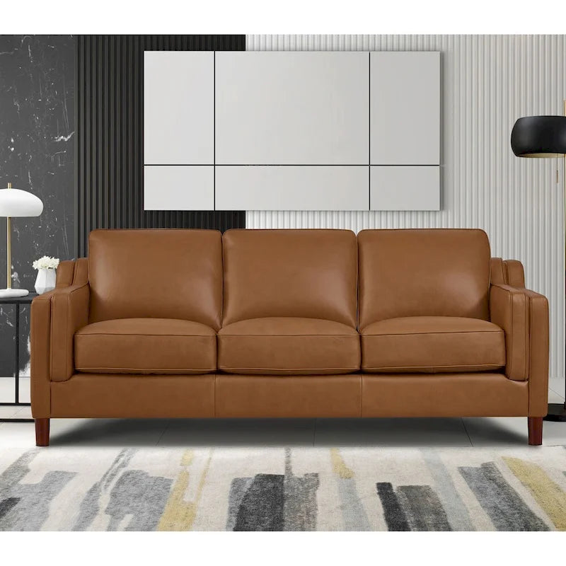 Top Grain Leather Sofa