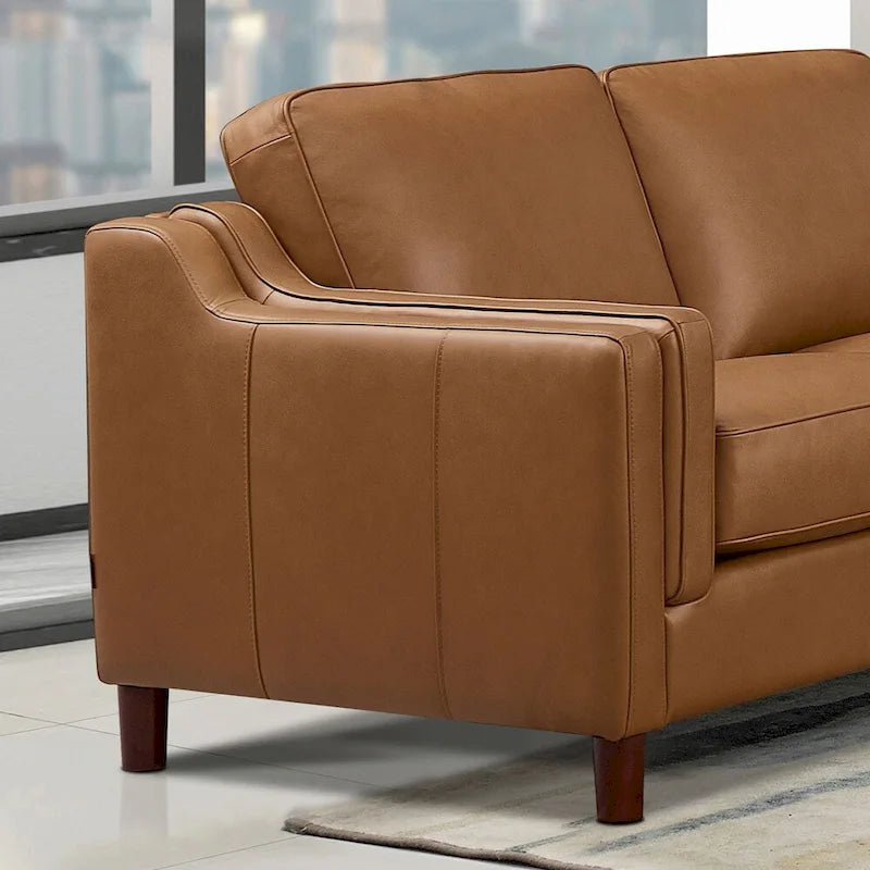 Top Grain Leather Sofa