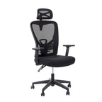 High Back Mesh Office Chair Adjustable Headrest, Armrest, Rolling Swivel Reclining Chair