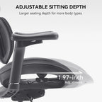 Ergonomic Mesh Office Chair with Adjustable seat depth - 74*70*127