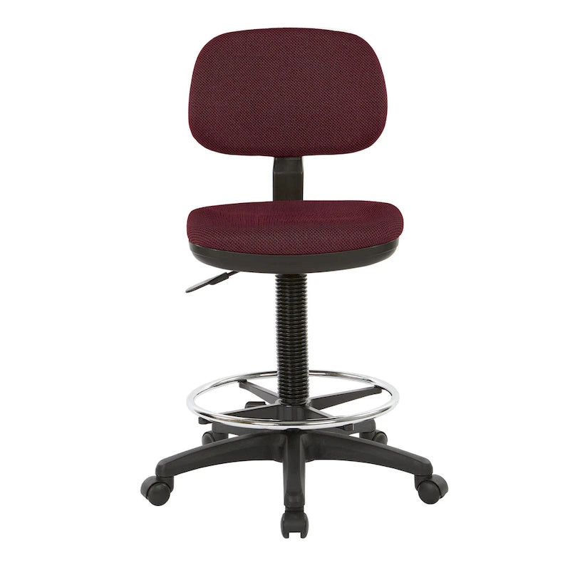 Sculptured Seat and Back Drafting Chair