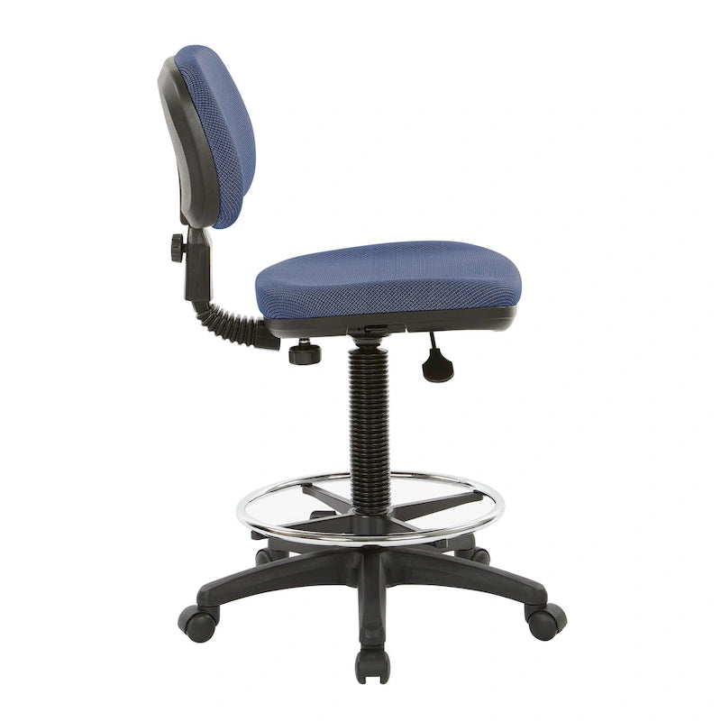 Sculptured Seat and Back Drafting Chair