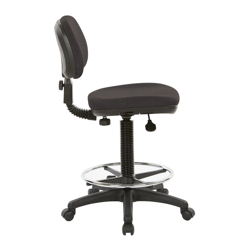 Sculptured Seat and Back Drafting Chair