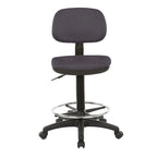 Sculptured Seat and Back Drafting Chair