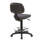 Sculptured Seat and Back Drafting Chair