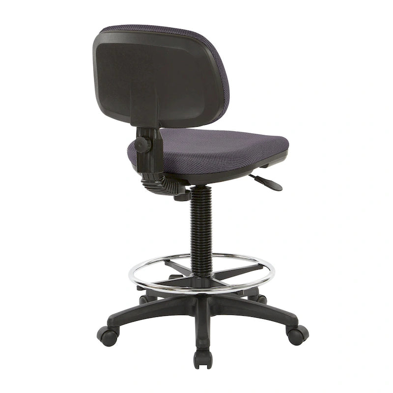 Sculptured Seat and Back Drafting Chair