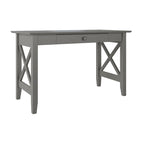 Writing Desk with Drawer in Grey