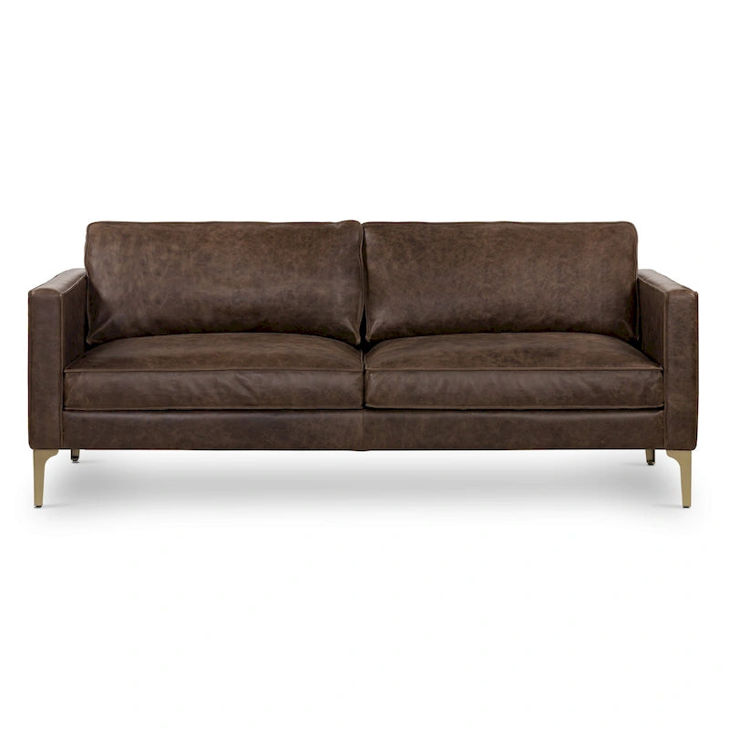 82.5 Sofa - Full Grain Genuine Italian Leather