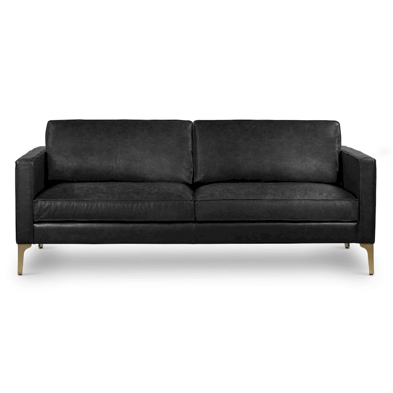 82.5 Sofa - Full Grain Genuine Italian Leather