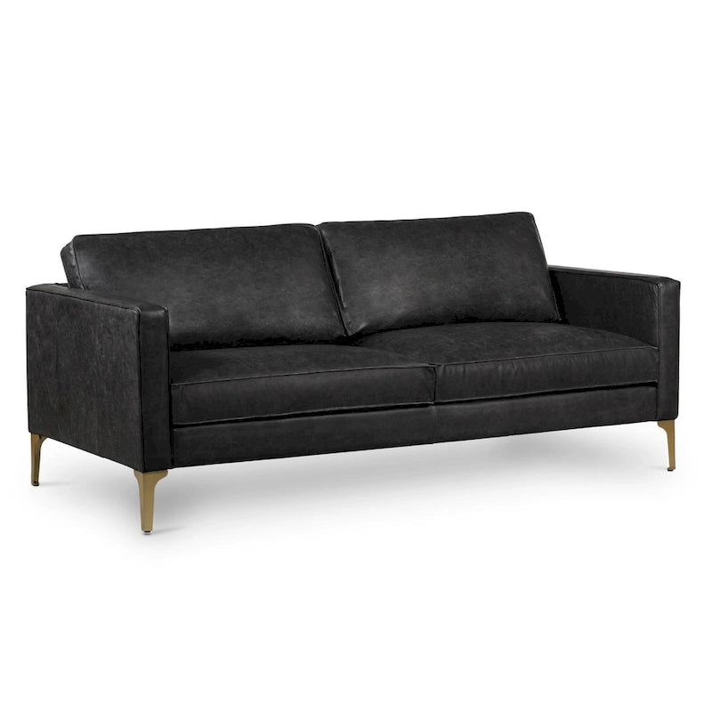 82.5 Sofa - Full Grain Genuine Italian Leather