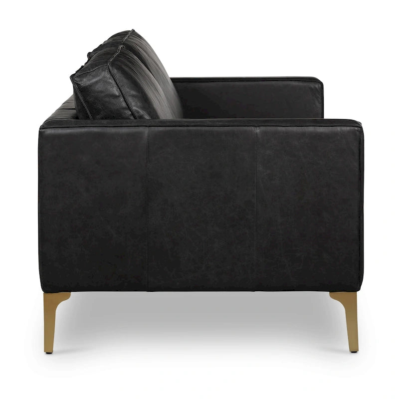 82.5 Sofa - Full Grain Genuine Italian Leather