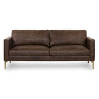 82.5 Sofa - Full Grain Genuine Italian Leather