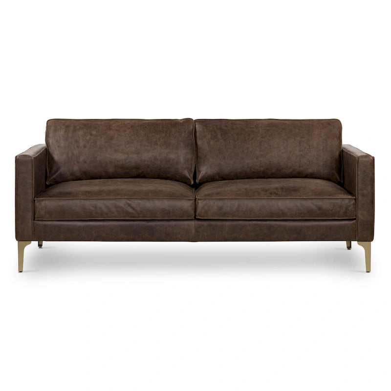 82.5 Sofa - Full Grain Genuine Italian Leather