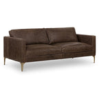 82.5 Sofa - Full Grain Genuine Italian Leather