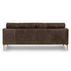82.5 Sofa - Full Grain Genuine Italian Leather