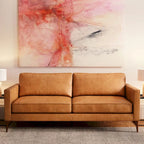 82.5 Sofa - Full Grain Genuine Italian Leather