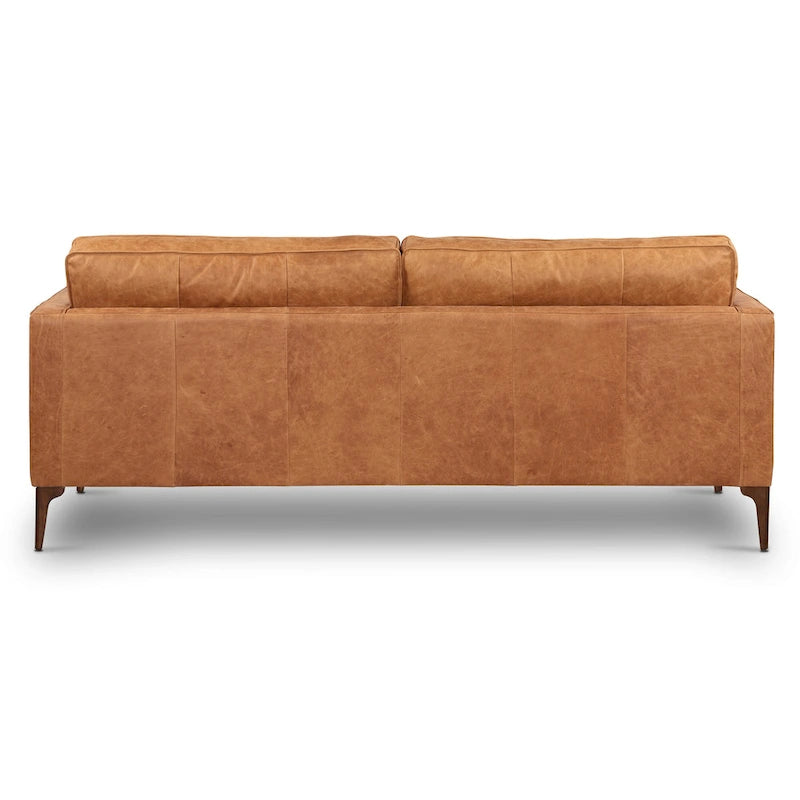 82.5 Sofa - Full Grain Genuine Italian Leather