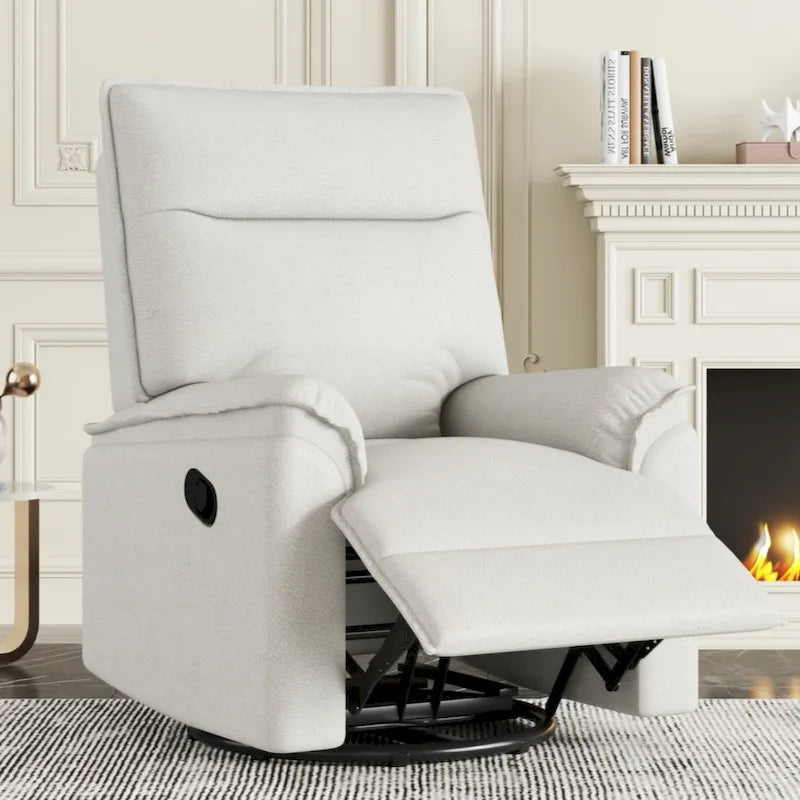 360 Degree Swivel Recliner Manual Recliner Chair Theater Recliner Sofa for Living Room