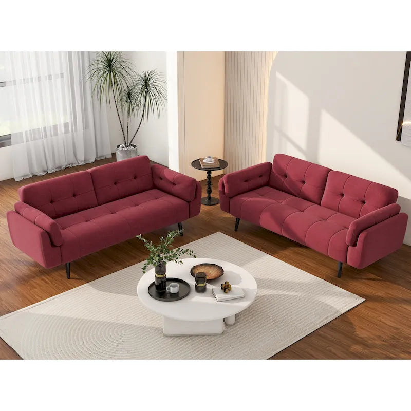 Futon Convertible Sofa Bed Adjustable Reclining Sleeper