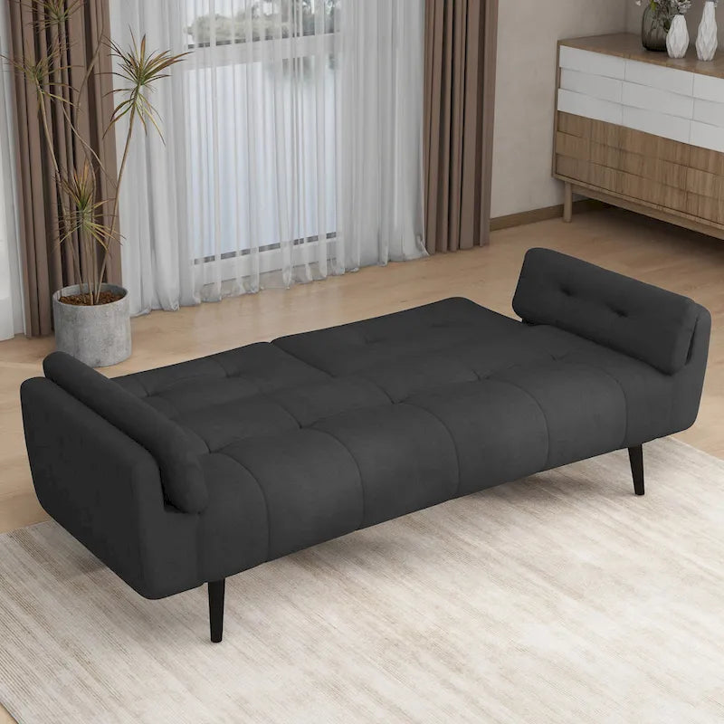 Futon Convertible Sofa Bed Adjustable Reclining Sleeper
