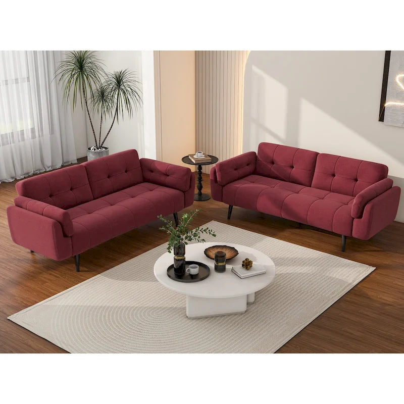 Futon Convertible Sofa Bed Adjustable Reclining Sleeper