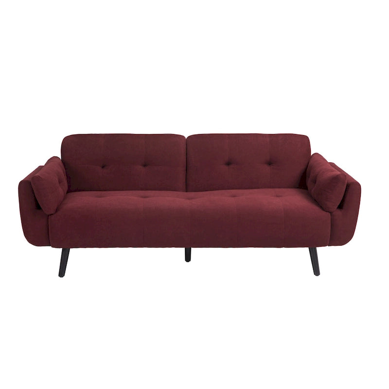 Futon Convertible Sofa Bed Adjustable Reclining Sleeper