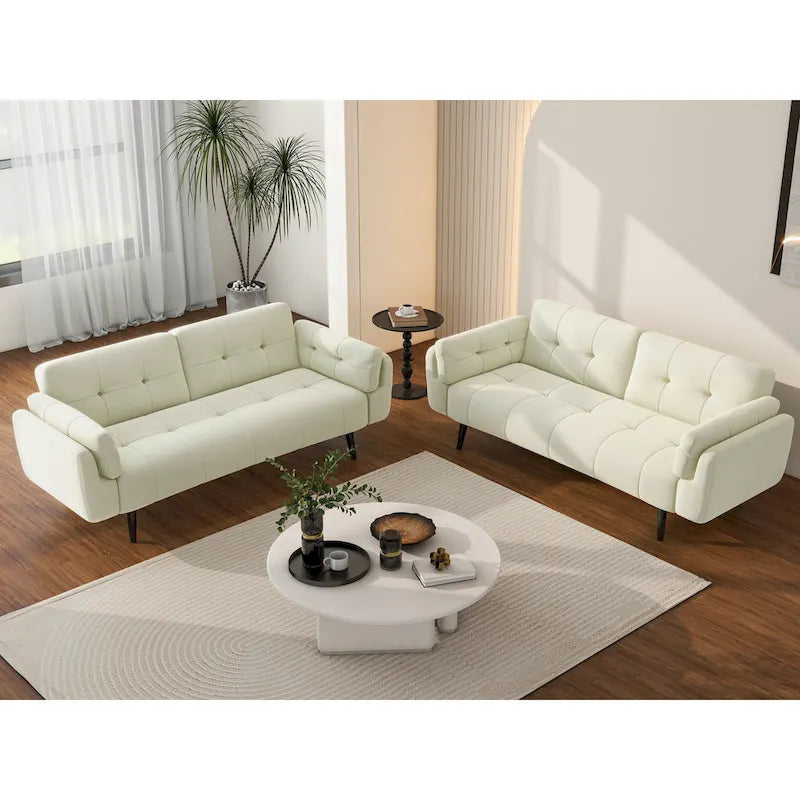 Futon Convertible Sofa Bed Adjustable Reclining Sleeper