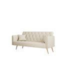 71 Convertible Double Folding Living Room Sofa Bed