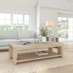 60 Oak Coffee Table