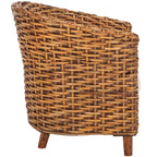 Rattan Barrel Chair - 29Wx27Dx33H